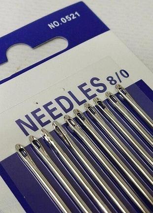 Голки 0521 для ручного шиття needles 3