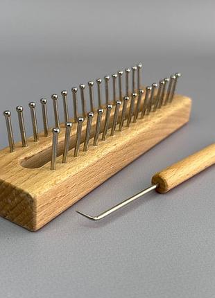 Деревянный станок для вязания (knitting loom)