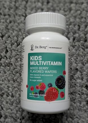 Dr. berg, kids multivitamin, вітаміни для дітей, 60 таблеток