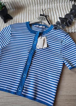 Новый джемпер рубчик zara p м 3
