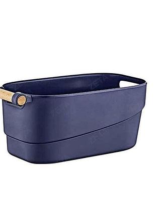 Корзина 10л 18x33.5x15.5 см в ассортименте retro с/руч. 10л тм emhouse