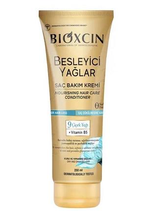 Маска-кондиціонер bioxcin nourishing oils з живильними оліями 9 flower oils b5 200 мл