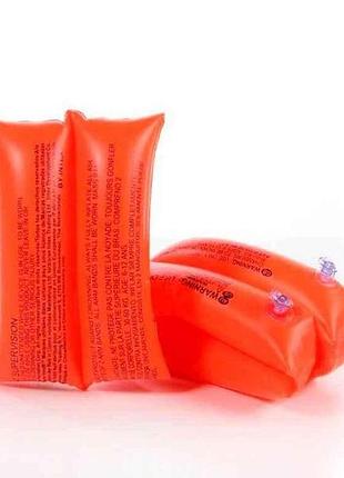 Нарукавники надувные 25х17см красный от 6р 100кг 59 642 тм intex