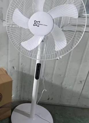 Підлоговий сенсорний вентилятор із пультом lambent star stand hand fm-1