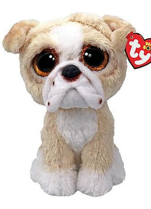 М’яка іграшка 37371 beanie boos англійський бульдог "pooch" 15 см ty