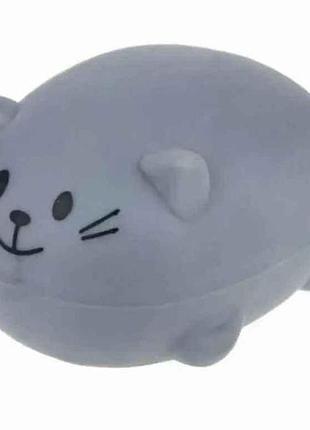 Кот крутой замес серый marshmallow cat тм monstergum