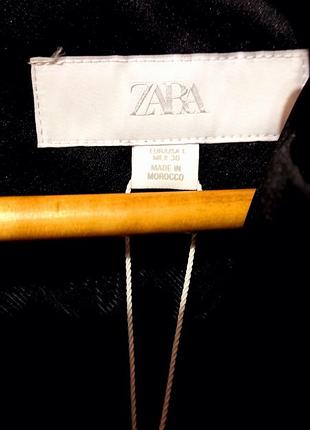 Бархатный бамбер куртка zara 7