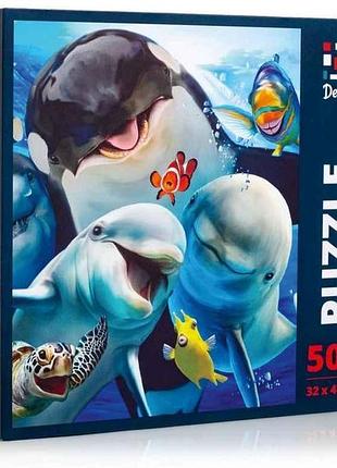 Пазлы «селфи океана» dt500-04 тм vladi toys