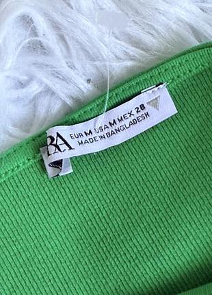 Міні сукня в рубчик від zara, м 4