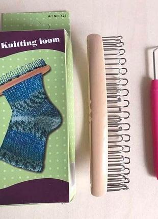 Приспособление для вязания носков (knitting loom) 3