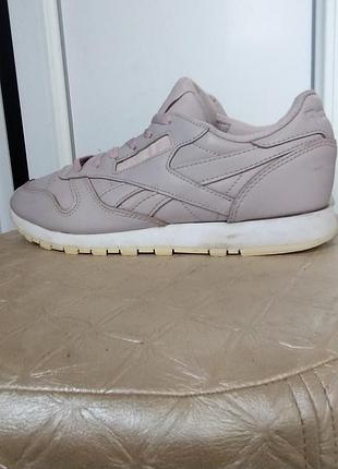 Кросівки жіночі шкіряні reebok classic, 38(24.5) см.