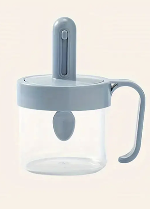 Кухонная банка для приправ shaker xl-708 голубой
