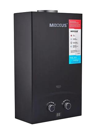 Газовая колонка mixxus gwh-0210 basic black дымоходная 10 л/мин (цвет черный) (wh0023)