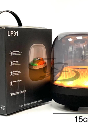 Мобільна колонка lp 91 bluetooth колонка, портативна акустика