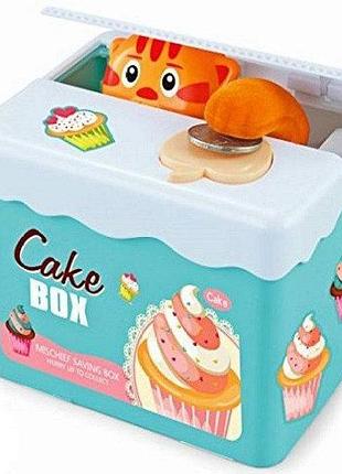 Скарбничка кіт cake box