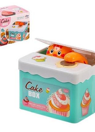 Копилка кот cake box 3