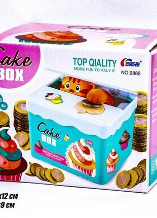 Копилка кот cake box 4