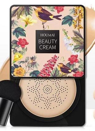 Кушон для обличчя houmai cushion (bb-крем, пудра, консилер) 20 грамів натуральний беж