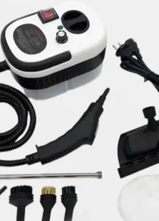 Пароочисник для дому steam cleaner (2500 вт) з комплектом насадок 18 в 1 2500 вт