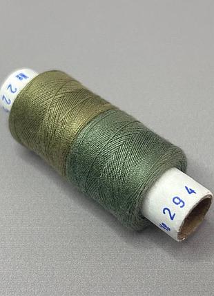225/294 нитки в котушках 40/2 , половинки (котушка 2х75м)