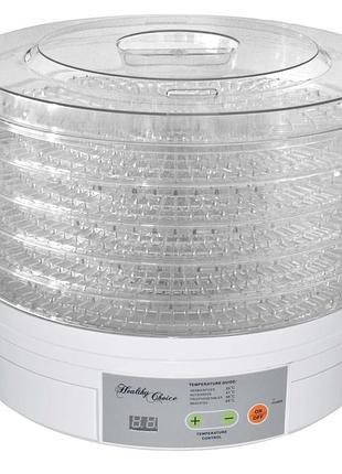Сушарка для овочів і фруктів healthy choice 300w