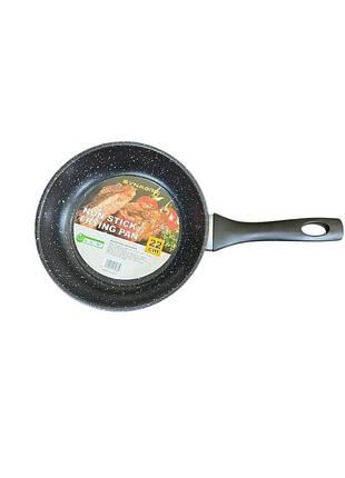 Сковорода с гранитным антипригарным покрытием synmore non-stick frying pan 22 см