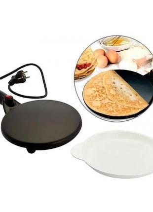 Сковорода для блинов электрическая crepe maker блинница
