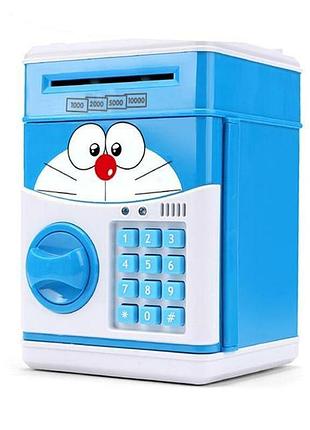 Электронная копилка сейф с кодовым замком cat