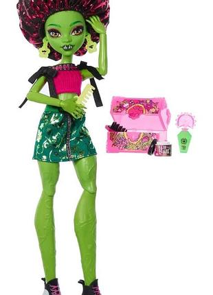 Колекційна лялька monster high g3 — venus mcflytrap із серії «self-scare secrets» (skulltimate secrets / секрети моторошних таємниць) 10
