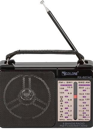 Радіоприймач від мережі та батарейок golon rx-607ac