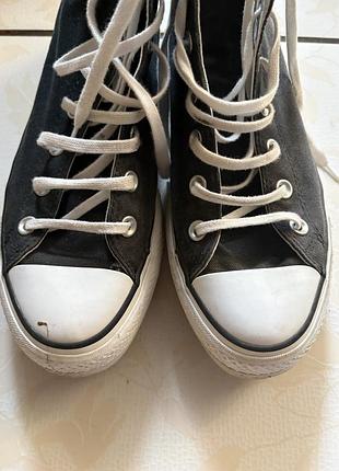Кеди жіночі converse чорні 2