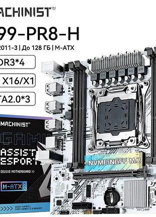 Материнская плата machinist x99 pr8 ddr3 lga 2011-3