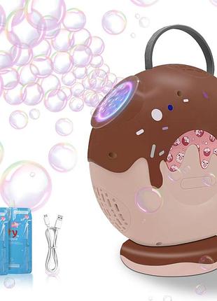 Генератор мильних бульбашок ucamp bubble machine um-bubblemc автоматичний генератор мильних бульбашок для дітей