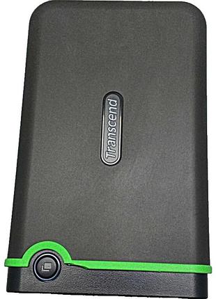Зовнішній жорсткий диск hdd ssd б/у transcend storejet 25m3 500gb (ts500gsj25m3)