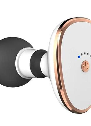Портативный массажный мини-пистолет mge-013 xl-566 usb белый