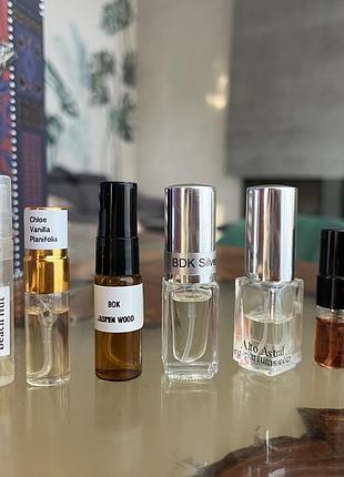 Відливанти нішевих та люкс  парфумів, essential parfums, tom ford, dries van noten, matiere premiere, mizensir, floraiku, le gallion, mind games