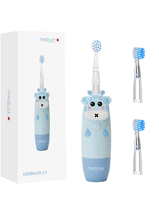 Детская зубная щетка medica+ kidsbrush 2.0 blue