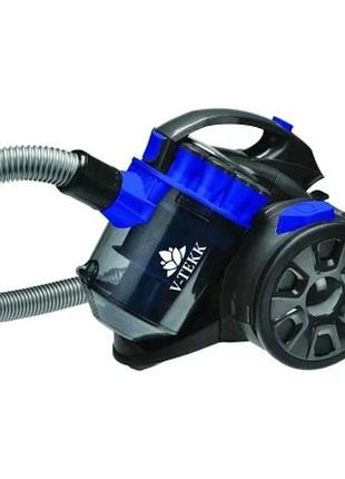 Пилосос v-tekk 1605 темно-синій dark blue 4000 watt
