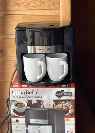Крапельна кавомашина з двома чашками coffee machine and 5269