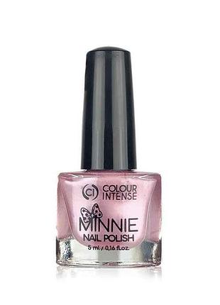 Лак д/ногтов minnie 207 pearl lavender 5мл тм colour intense