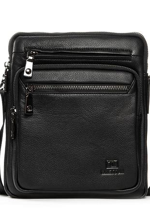 Podium сумка мужская планшет кожа bretton 4030-4 black