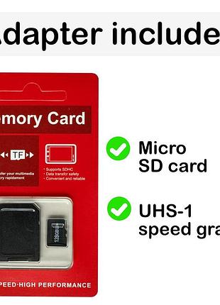 Microsd карта памяти ( 64gb ) для трекеров, ip-камер и видеокамер