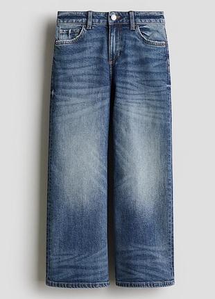 Трендові стильні джинси h&m baggy, 10-11 років