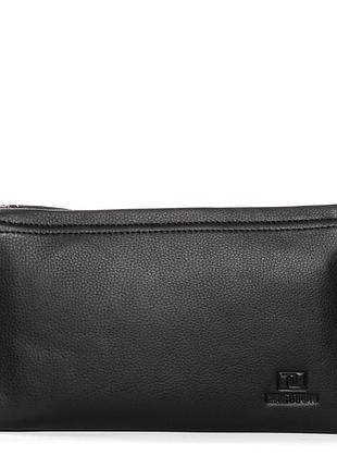 Podium сумка чоловіча барсетка шкіра bretton 9390-5 black
