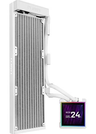 Система жидкостного охлаждения lian li hydroshift ii lcd-s 360n fanless 3,4" ips 360 мм white (g89.ghs2lcds36nw.00)