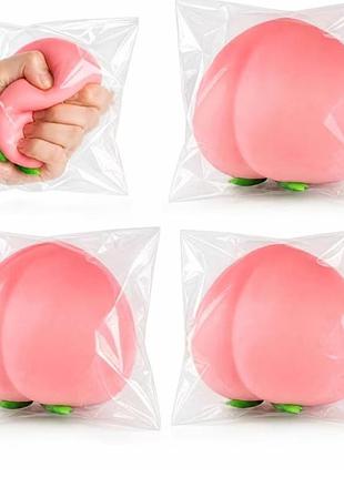 Детская игрушка антистресс, сквиш персик