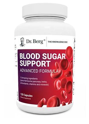 Dr. berg, blood sugar support, поддержка уровня сахара, 120 капсул