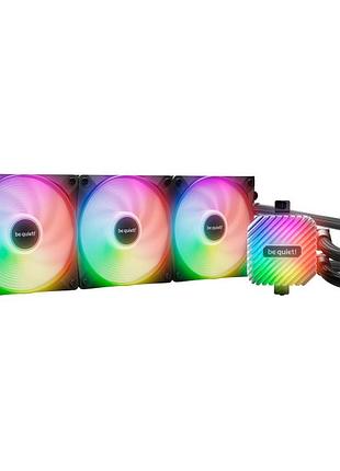 Система жидкостного охлаждения be quiet! light loop 360 мм argb pwm 2100 об/мин black (bw022)