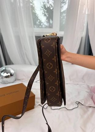 Женская сумка премиум 
pochette metis monogram brown 3