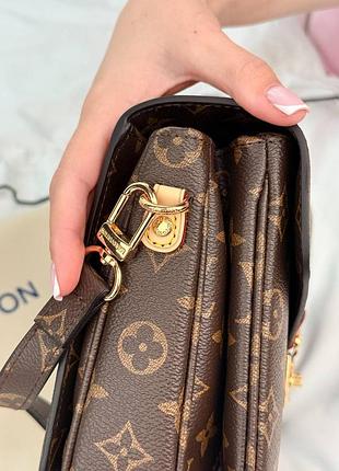 Женская сумка премиум 
pochette metis monogram brown 9